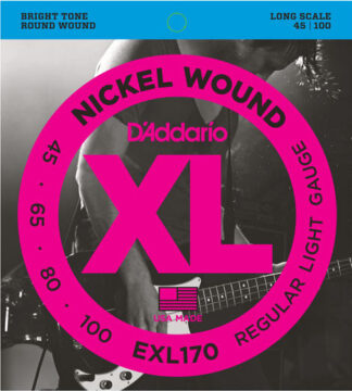 D'addario EXL-170 - struny do gitary basowej
