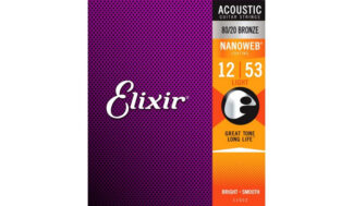 Elixir 11052 NanoWeb Bronze Light 12-53 struny akustyczne
