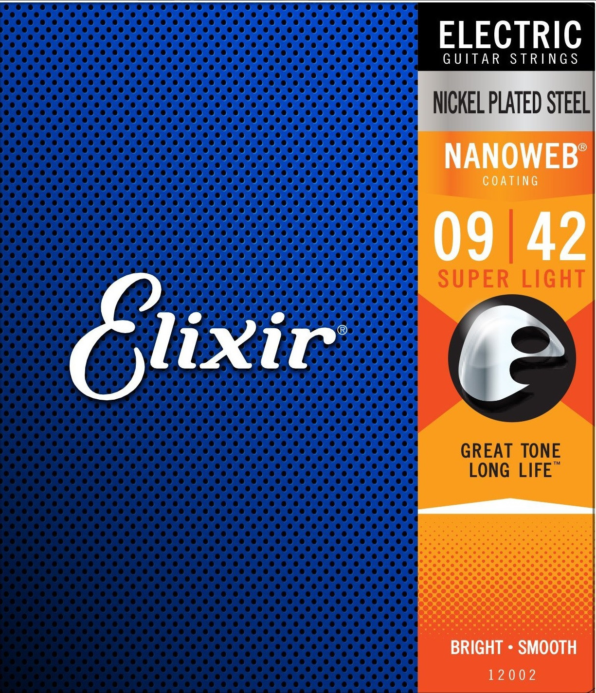 Elixir 12002 NanoWeb Super Light 9-42 struny elektryczne