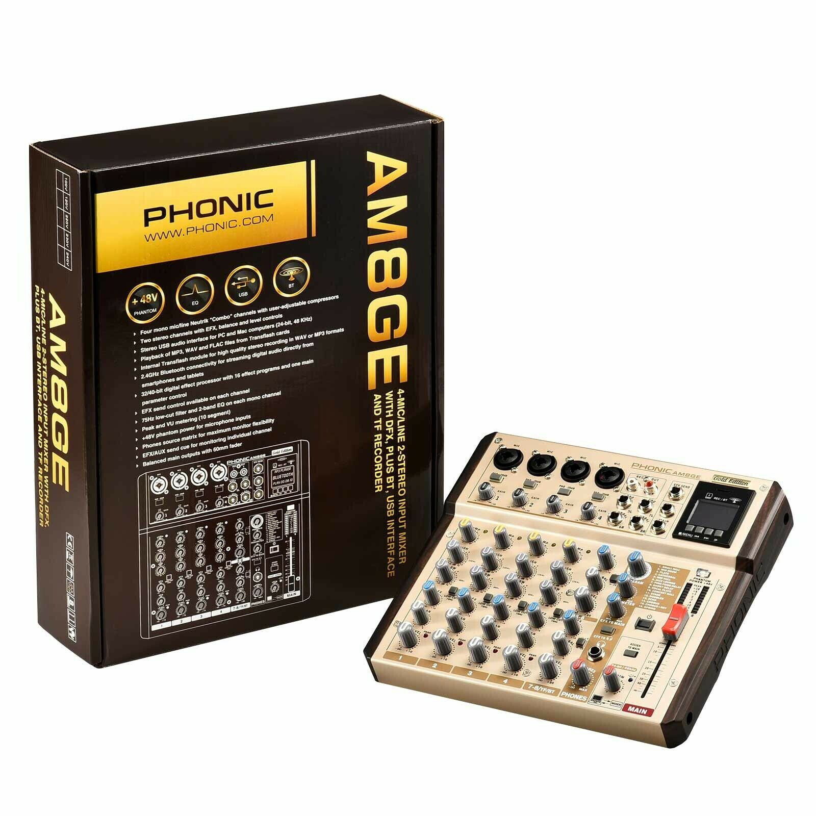 PHONIC AM8GE - mikser dźwięku