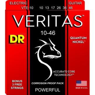 DR VTE 10-46 VERITAS - struny do gitary elektrycznej