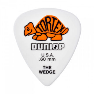 Dunlop 424R Tortex Wedge kostka gitarowa 0.60mm pomarańczowa