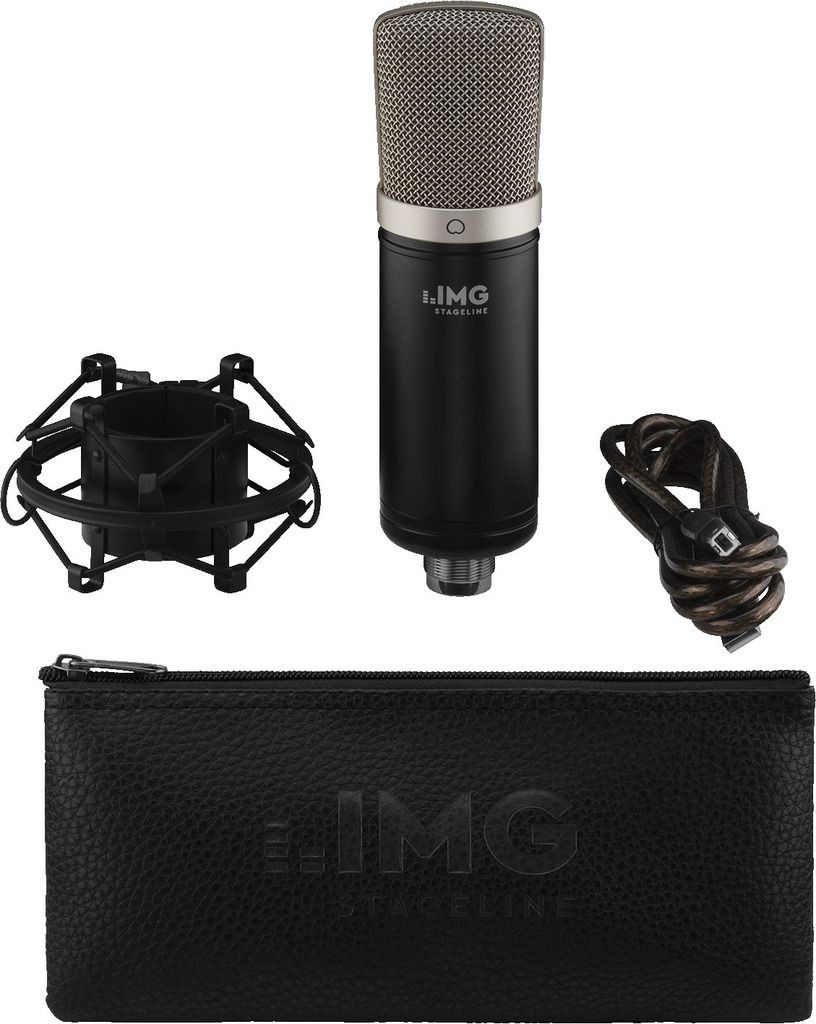 MONACOR StageLine ECMS-50USB - mikrofon pojemnościowy USB
