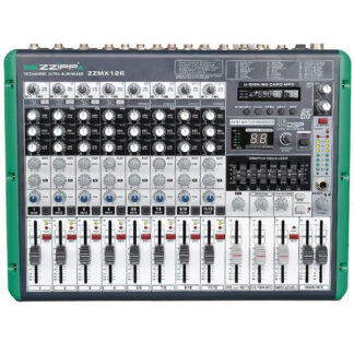 StageLine ZZMX-12R Mikser 12-kanałowy z DSP oraz MP3-player (USB i SD)