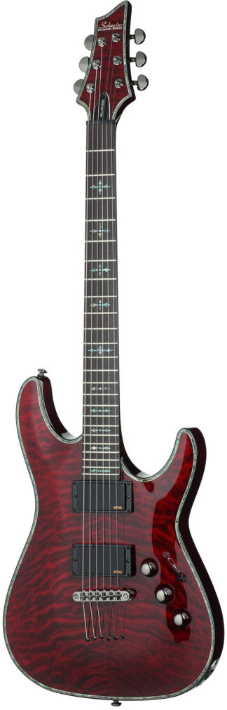 Schecter Hellraiser C-1 BCH - Gitara elektryczna Schecter Hellraiser C1 Black Cherry