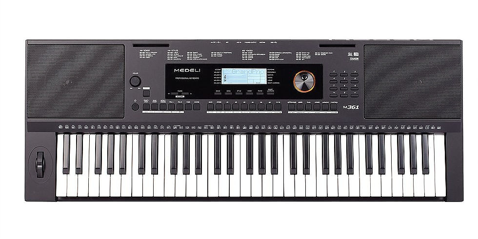 MEDELI M361 - keyboard z klawiaturą dynamiczna i portem USB