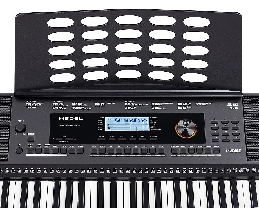 MEDELI M361 - keyboard z klawiaturą dynamiczna i portem USB