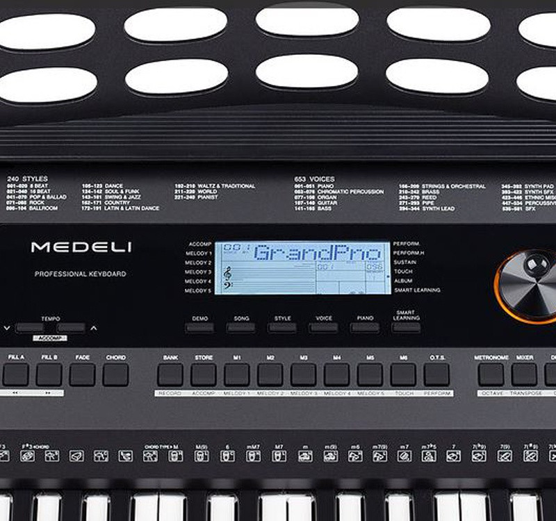 MEDELI M361 - keyboard z klawiaturą dynamiczna i portem USB