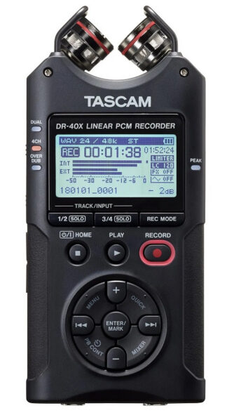 Tascam DR-40X Cyfrowy rejestrator dźwięku