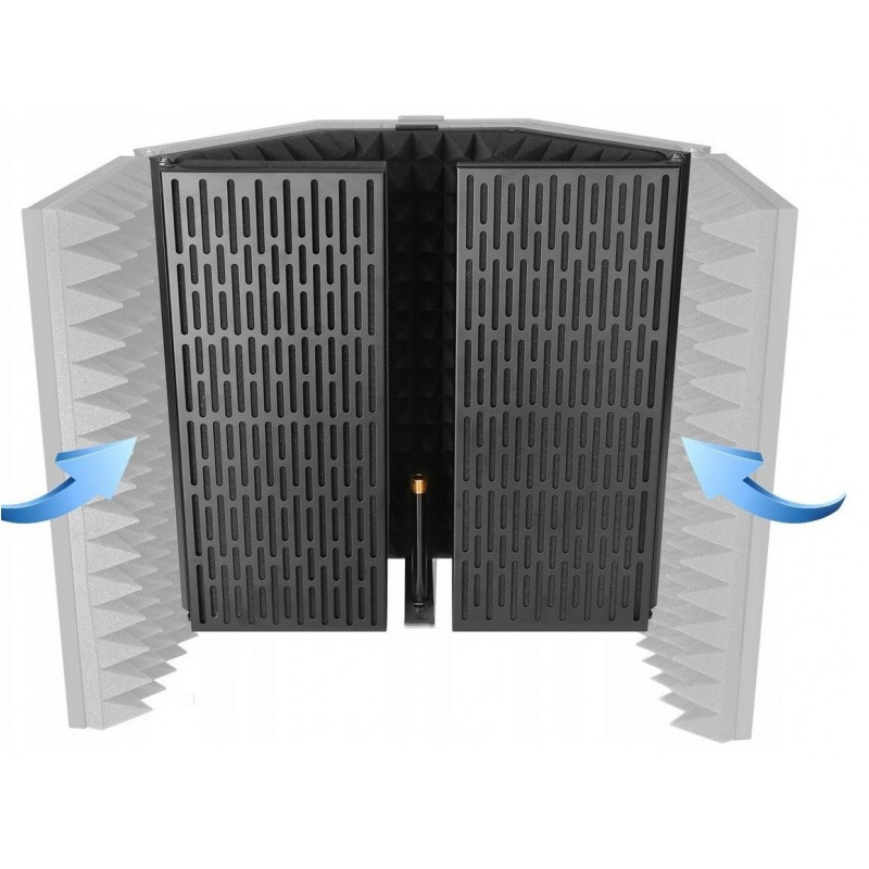MOZOS PRO - Kabina akustyczna ekran do mikrofonu - Acoustic screen