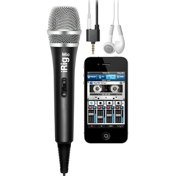 IK iRig Mic – Mikrofon pojemnościowy iOS/ Android