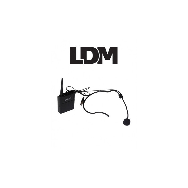 LDM Mobile Voice D216 Zestaw Pielgrzymkowy z 2 mikrofonami UHF