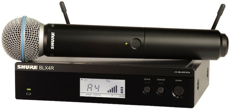 SHURE BLX24RE/B58 - mikrofon bezprzewodowy Beta58