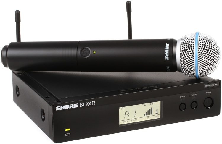 SHURE BLX24RE/B58 - mikrofon bezprzewodowy Beta58