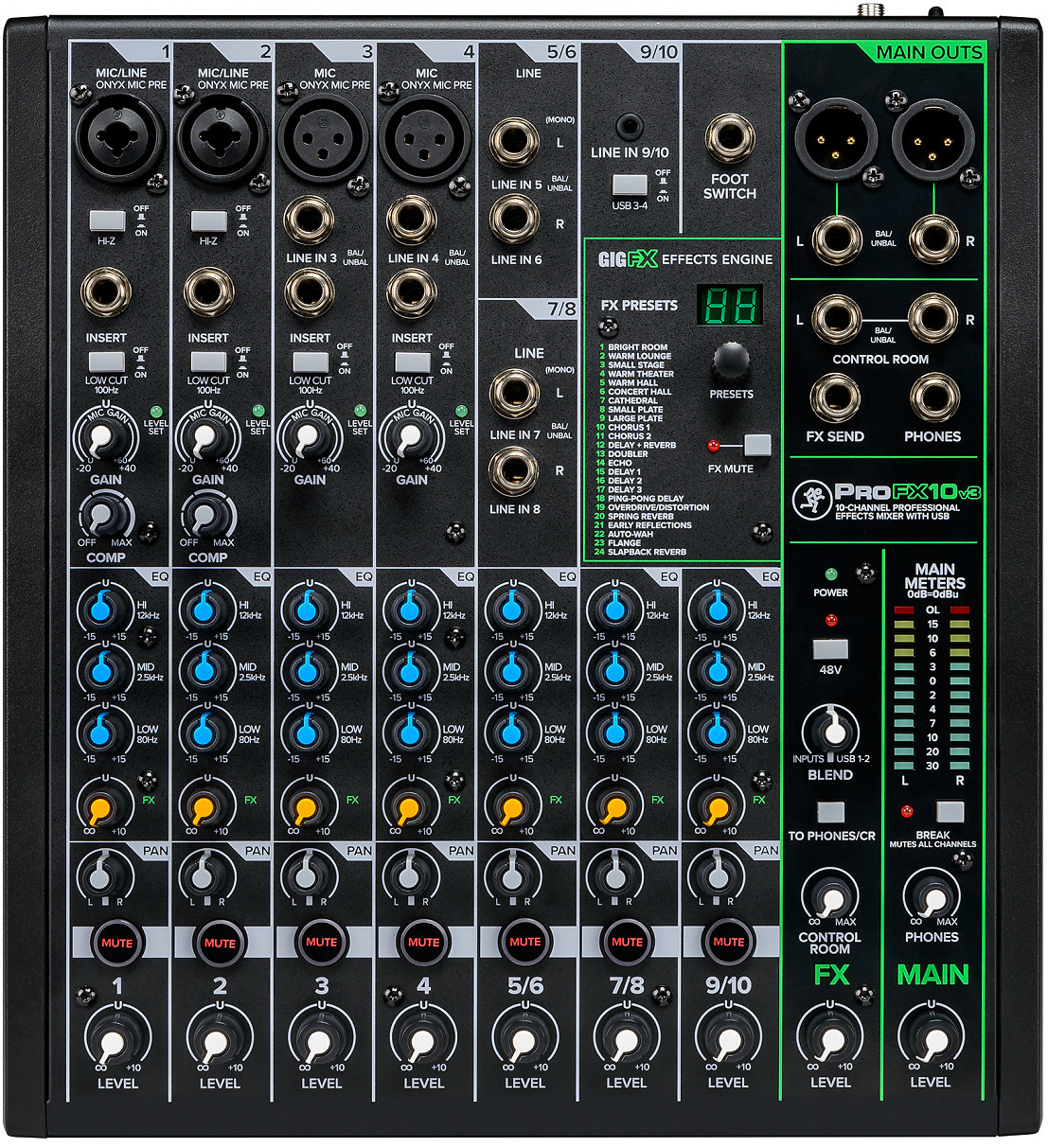 MACKIE PROFX 10 v 3 - mikser dźwięku