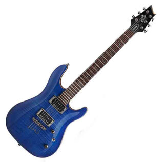 Cort KX Custom Bright Blue Burst - gitara elektryczna