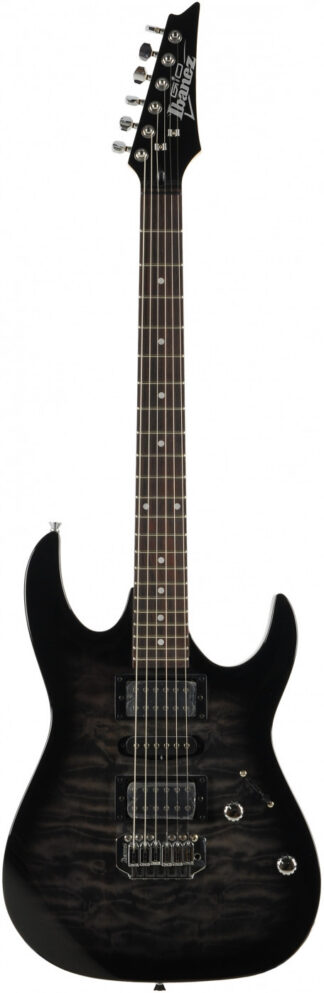 Ibanez GRX 70 QA TKS Transparent Black Sunburst Gitara elektryczna