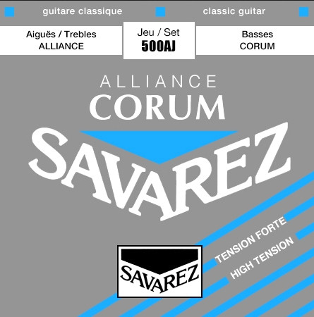 SAVAREZ Alliance Corum High Tension 500AJ - struny do gitary klasycznej