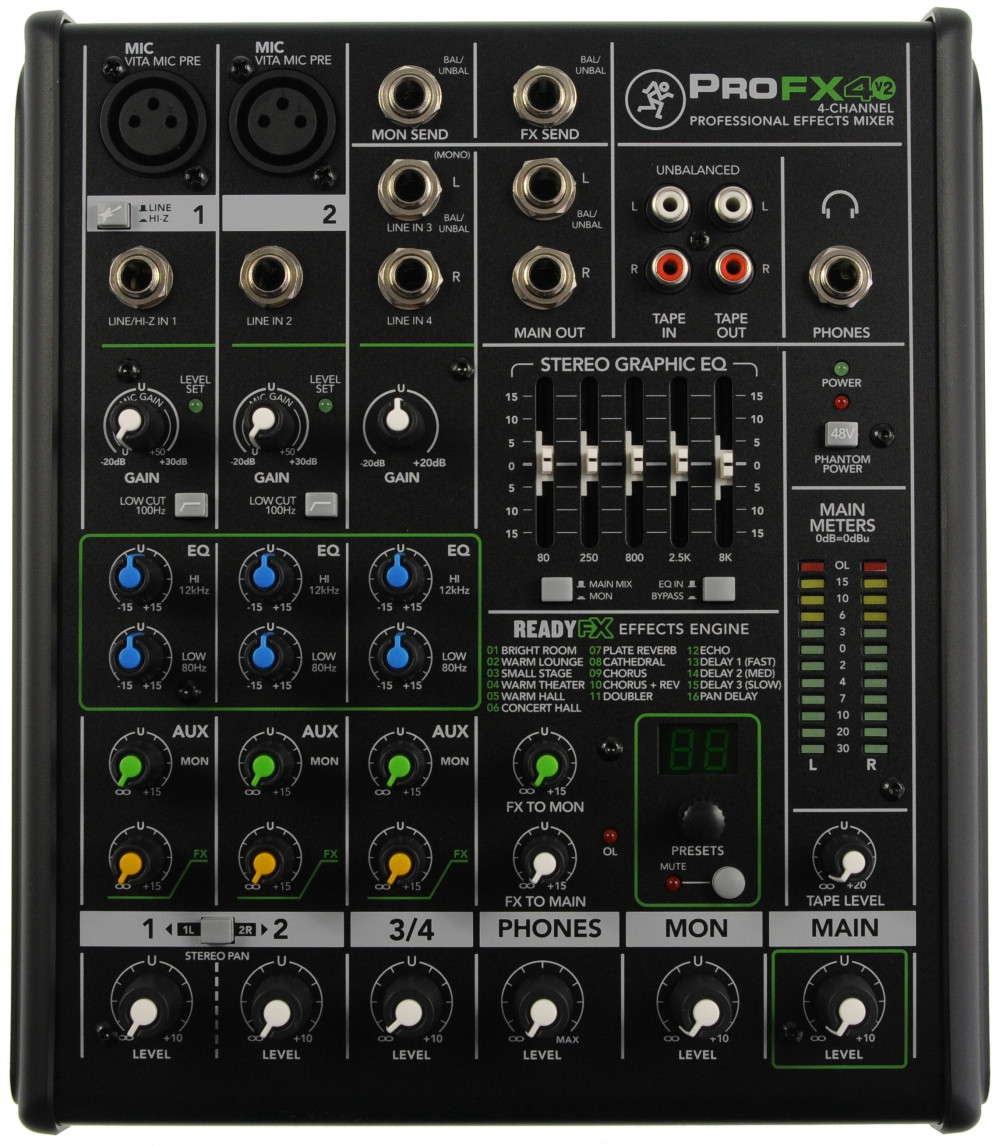 Mackie PROFX 4 V2 - mikser dźwięku