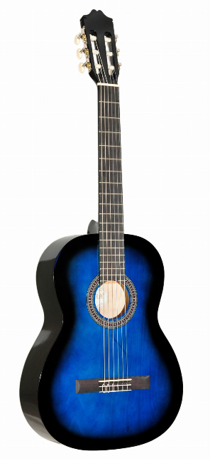 Ambra Viva 4/4 BLS Gitara klasyczna rozm. 4/4 niebieska