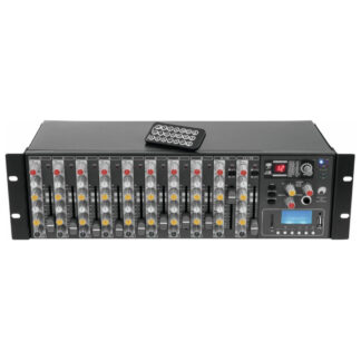 OMNITRONIC RM-1422FX USB Rack Mixer - mikser 14-kanałowy do rack'a