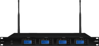 StageLine TXS-686 Odbiornik wieloczęstotliwościowy, w technologii UHF PLL