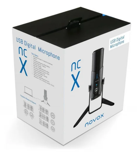 Novox NC X Profesjonalny mikrofon USB