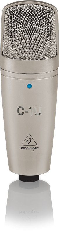 Behringer C-1U Mikrofon pojemnościowy USB do nagrywania wokalu i instrumentów