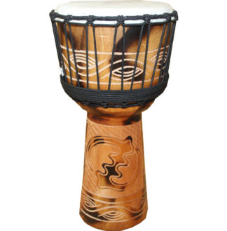 KG Djembe DJZC 50-BC Light Chocolate Burn Texture - bęben Djembe