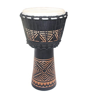 KG Djembe JM 50-04 Black Jammer Full African Craving - bębenek Djembe
