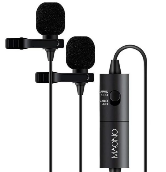 MAONO AU-200 Mikrofon do nagrywania krawatowy, reporterski