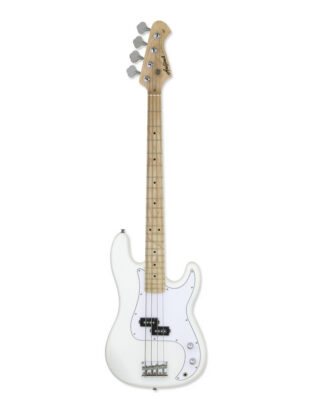 ARIA STB-PB/M (WH) Gitara basowa 4-strunowa ( gryf i podstrunnica klon )