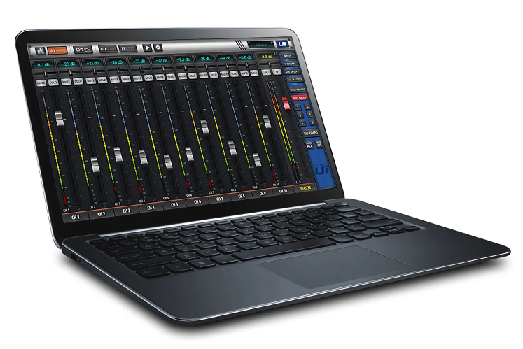 Soundcraft Ui12 - 12-kanałowy kompaktowy mikser cyfrowy USB