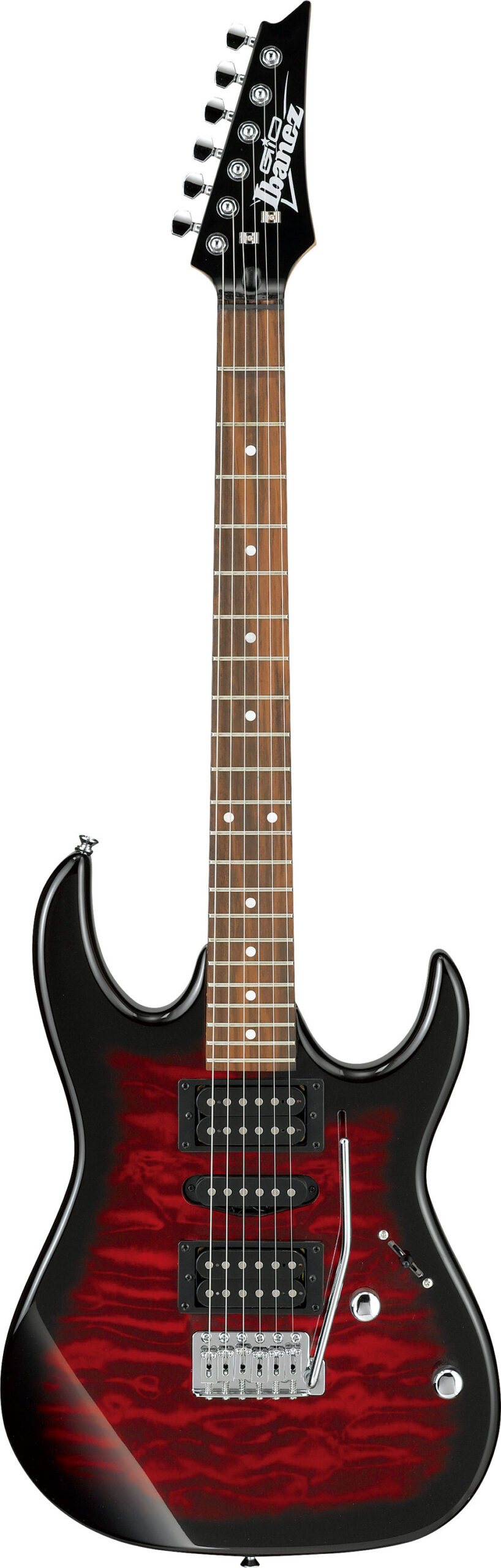 Ibanez GRX70 QA TRB Transparent Red Burst Gitara elektryczna