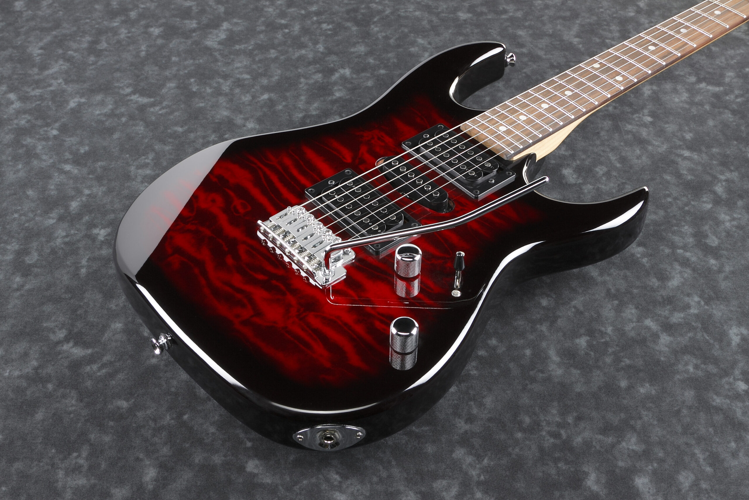 Ibanez GRX70 QA TRB Transparent Red Burst Gitara elektryczna