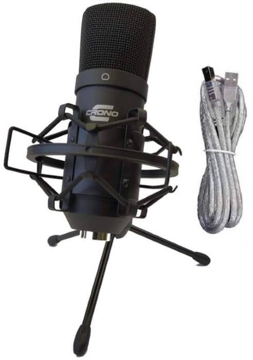 Crono Studio 101 USB BK - mikrofon wielkomembranowy - pojemnościowy, USB do komputera