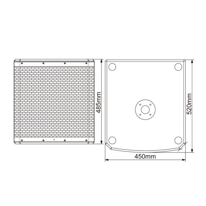 DNA HPS-15 subwoofer aktywny