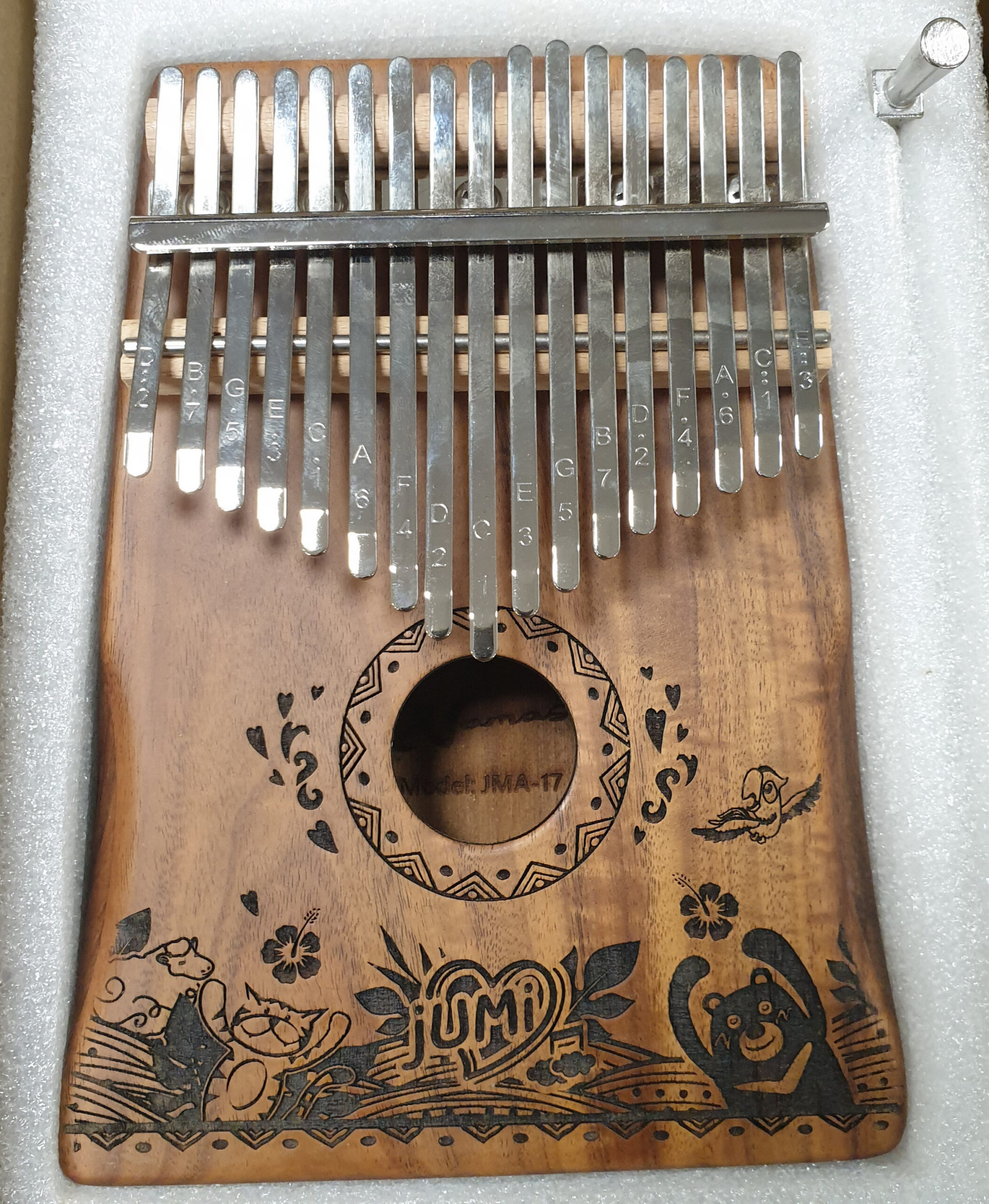 Kalimba Akmuz JMA-17 JUMI - Kalimba 17 tonowa JUMI