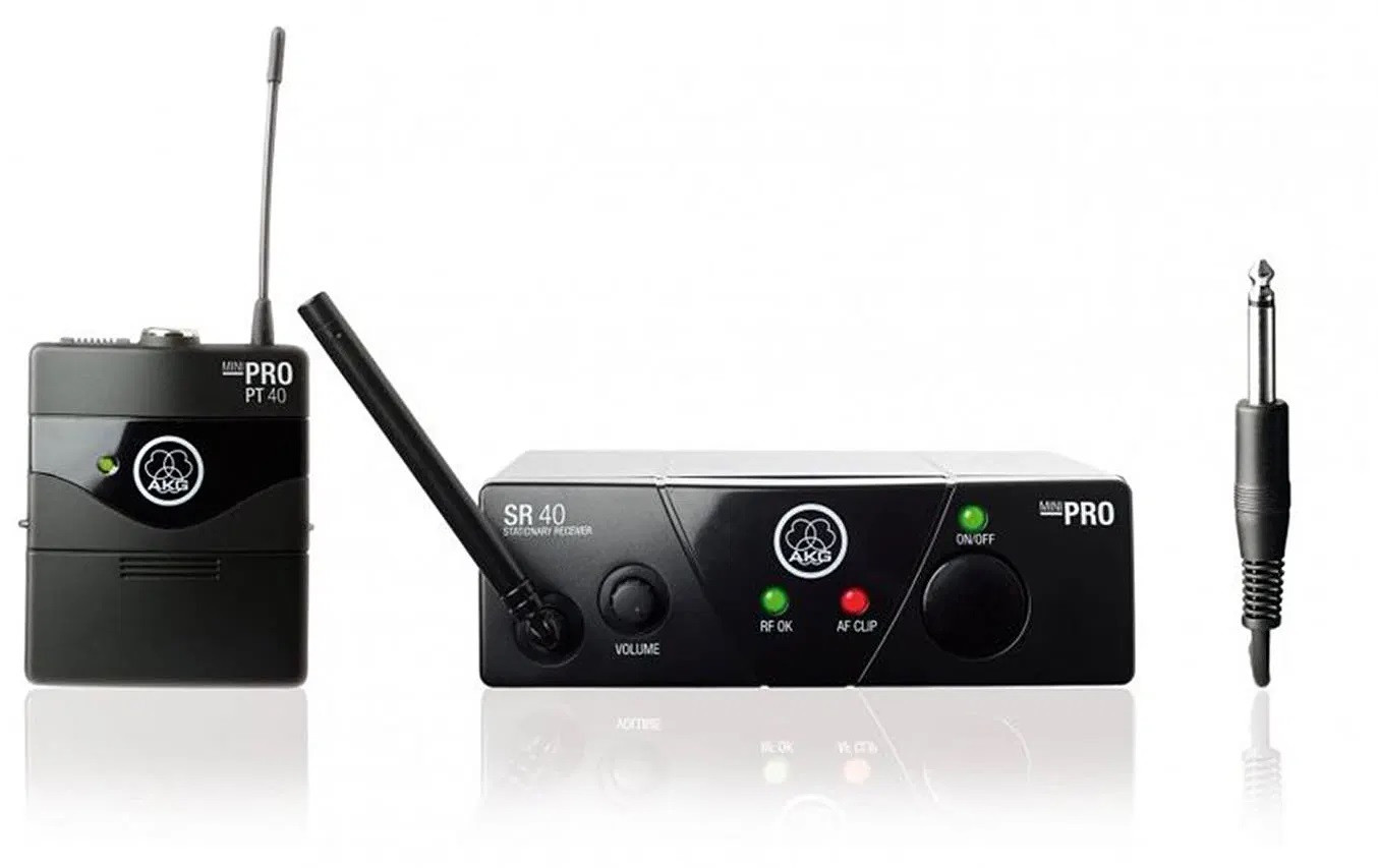 AKG WMS 40 PRO Mini Instrumental Set - bezprzewodowy system transmisji do gitary