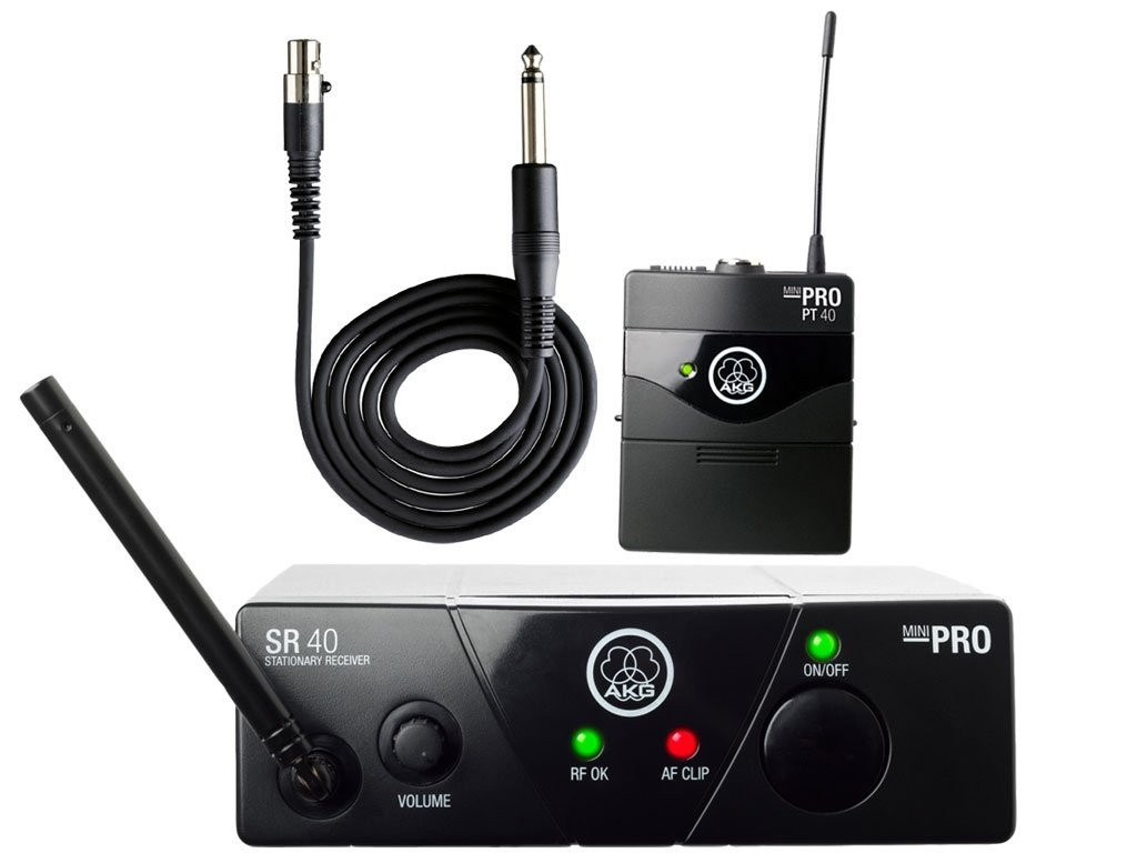AKG WMS 40 PRO Mini Instrumental Set - bezprzewodowy system transmisji do gitary