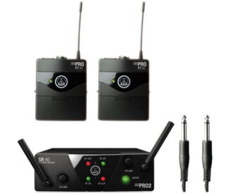 AKG WMS 40 PRO Mini DUAL Instrumental Set - bezprzewodowy podwójny system transmisji do gitary