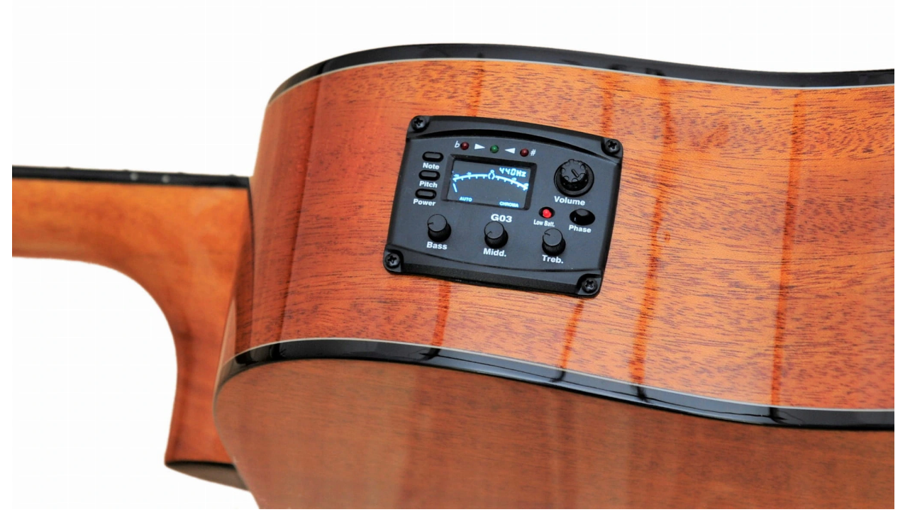 ARS NOVA AN-450 CEQ Electro-Acoustic Player Pack - Zestaw gitara z piecykiem akustycznym i tunerem