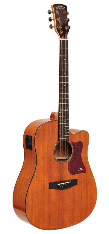 ARS NOVA AN-450 CEQ Electro-Acoustic Player Pack - Zestaw gitara z piecykiem akustycznym i tunerem