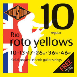 Struny Rotosound Nickel on Steel Electric Regular 10-46 - struny do gitary elektrycznej