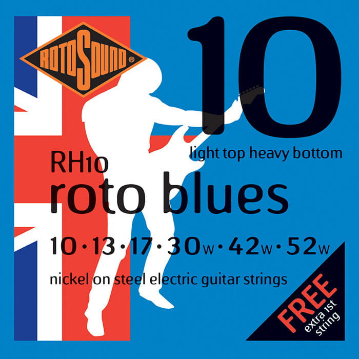 Struny Rotosound Nickel on Steel Electric Regular 10-46 - struny do gitary elektrycznej
