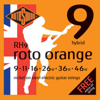 Rotosound Nickel on Steel Electric Hybrid 9-46 - struny do gitary elektrycznej