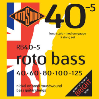 Rotosound RB40-5 Roto Bass 40-125 – struny do gitary basowej 5-strunowej