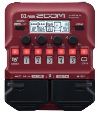 Zoom B1 FOUR - multiefekt do gitary basowej