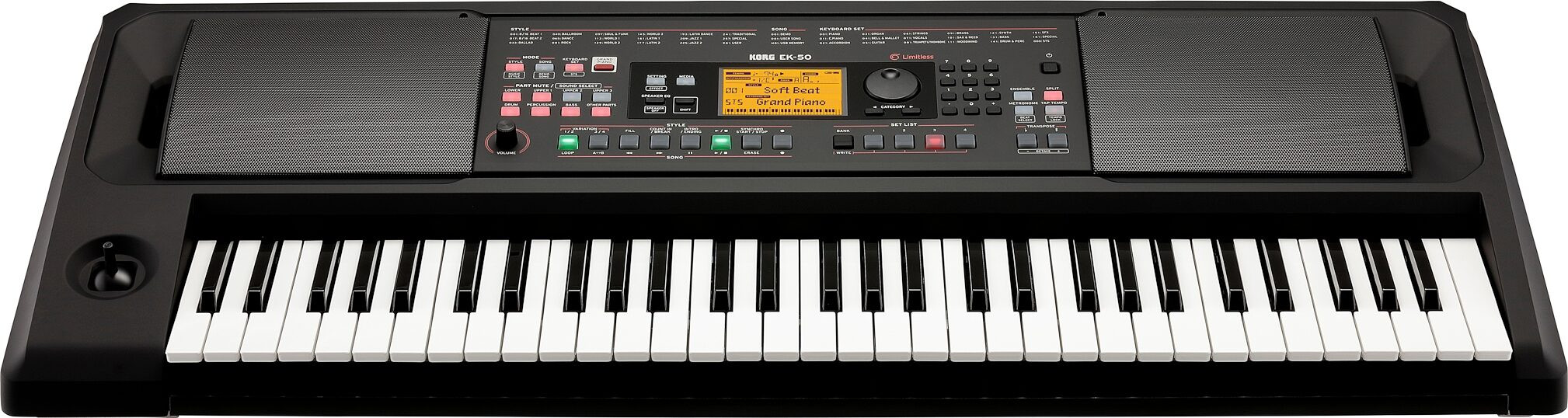 KORG EK-50L - Entertainer Keyboard EK50L Limitless / Aranżer / MP3 Player EK50 L