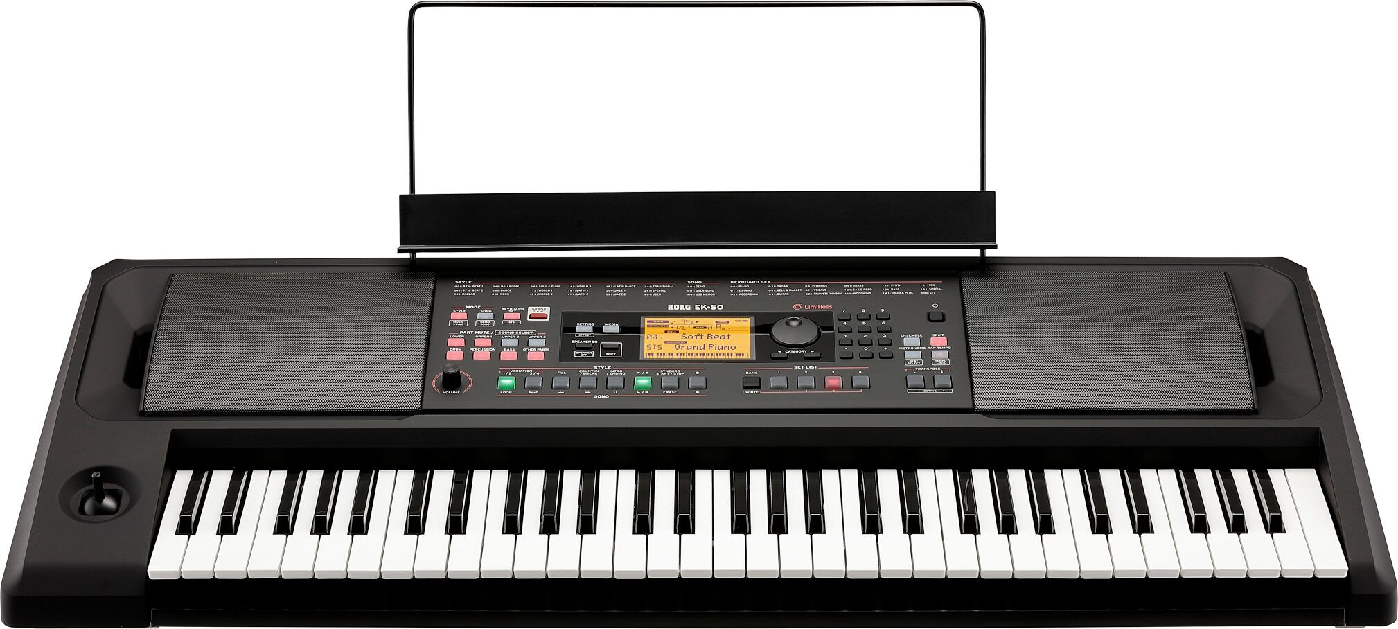 KORG EK-50L - Entertainer Keyboard EK50L Limitless / Aranżer / MP3 Player EK50 L
